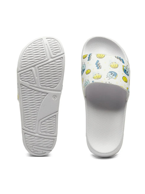 SL-470C White Child Slides